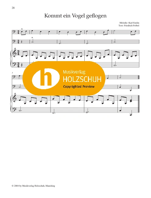 Kommt ein Vogel geflogen